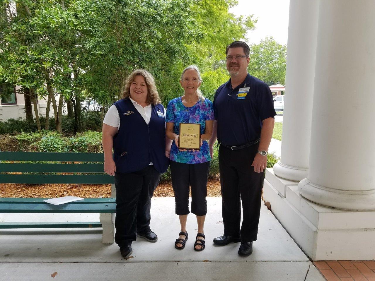 Pride Award WalMart